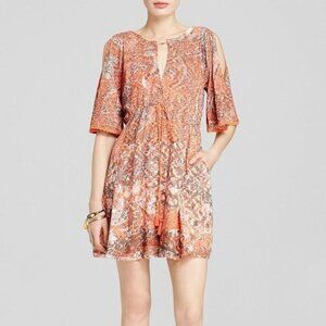 Free People Love Birds Clementine Mini Dress Women's Size Small S